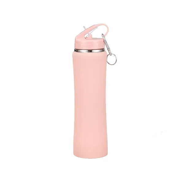 20oz Stainless Steel Small Waist Straw Thermos