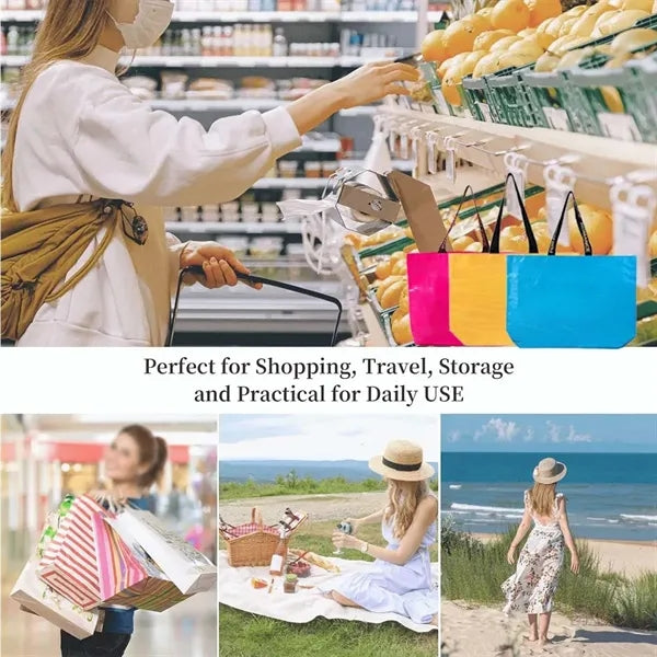 Eco-friendly Waterproof Customized Shopping Grocery Tote Bag