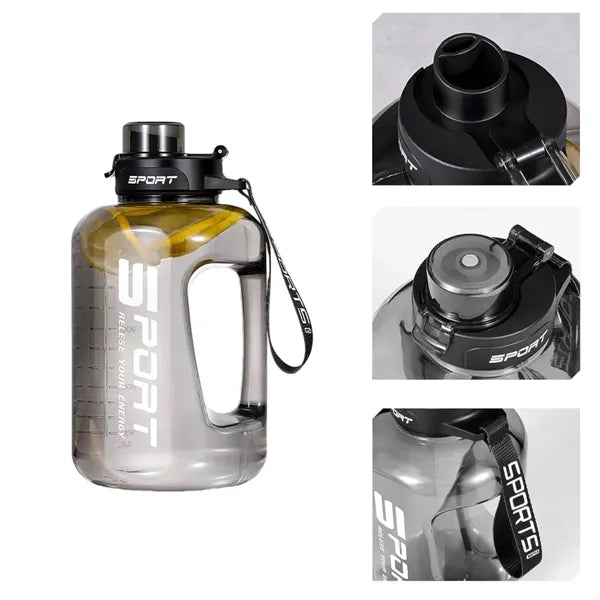 40 OZ Water Bottle with Time Marker