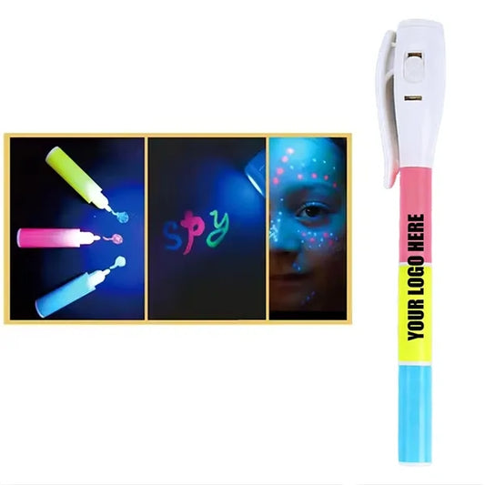 Invisible Ink UV Marker Purple Light Spy Pen Gift