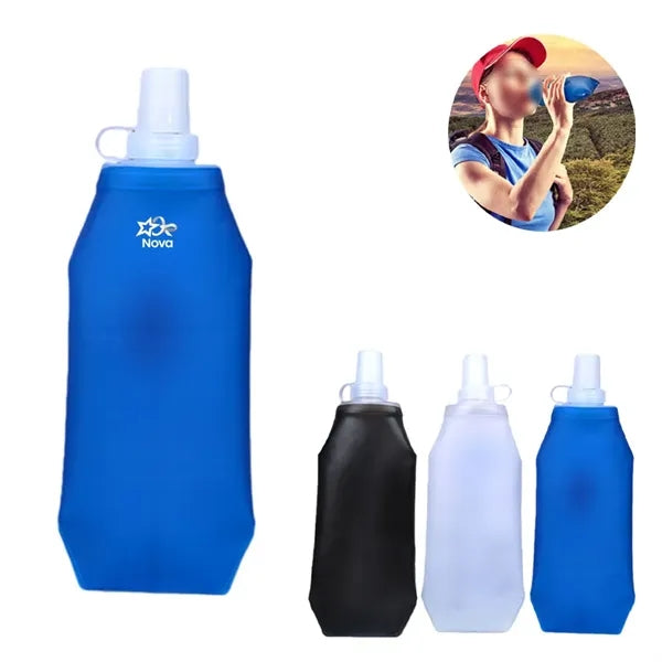 Foldable Water Bottle TPU Squeeze Sports Non-Toxic