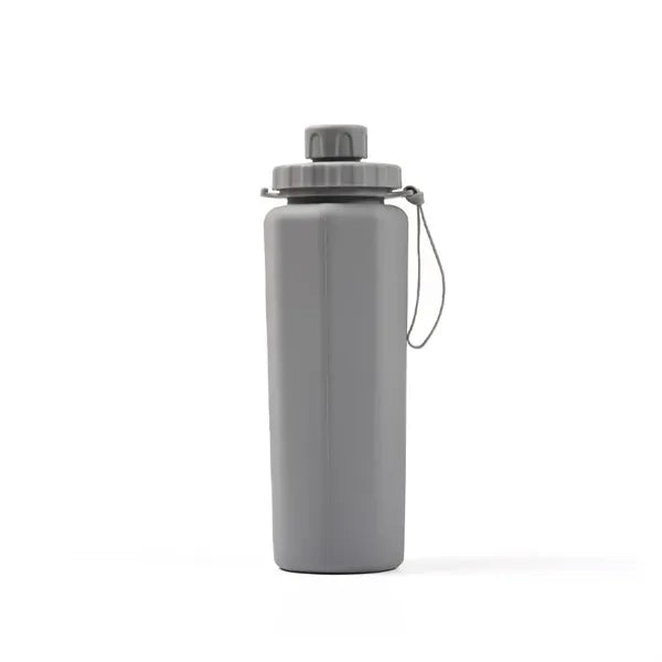 Collapsible Leakproof Silicone Sports Water Bottle