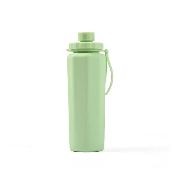Collapsible Leakproof Silicone Sports Water Bottle