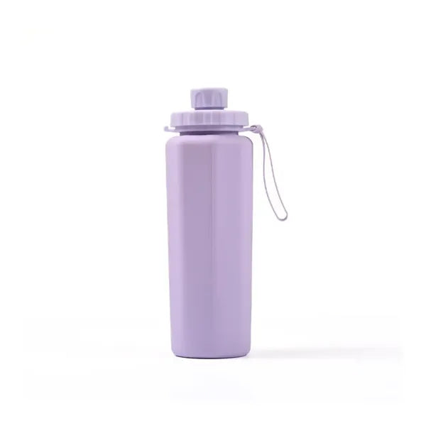 Collapsible Leakproof Silicone Sports Water Bottle