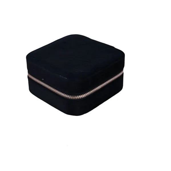 Velvet Jewelry Box for Travel & Storage