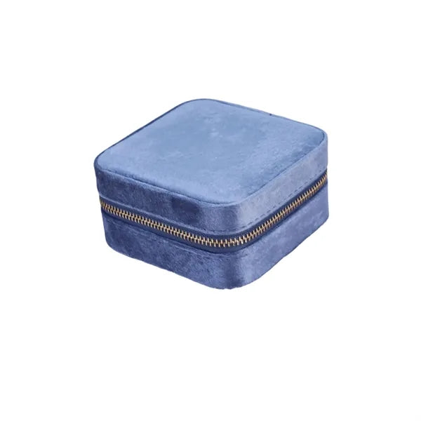 Velvet Jewelry Box for Travel & Storage