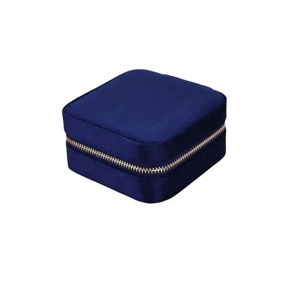 Velvet Jewelry Box for Travel & Storage