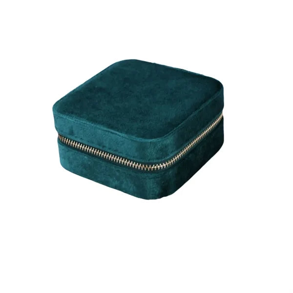 Velvet Jewelry Box for Travel & Storage