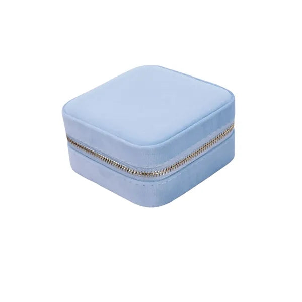 Velvet Jewelry Box for Travel & Storage