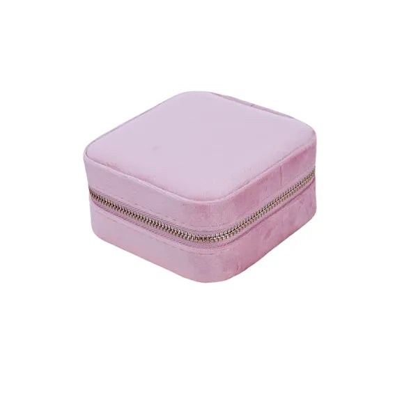 Velvet Jewelry Box for Travel & Storage