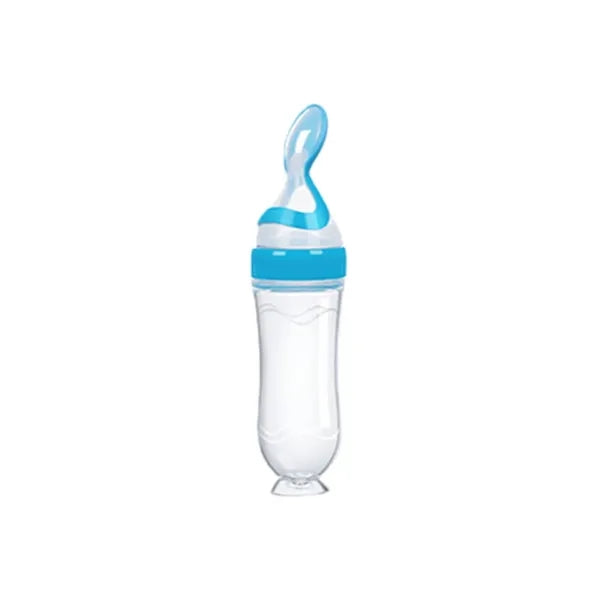 Silicone Baby Food Dispensing Spoon Feeder
