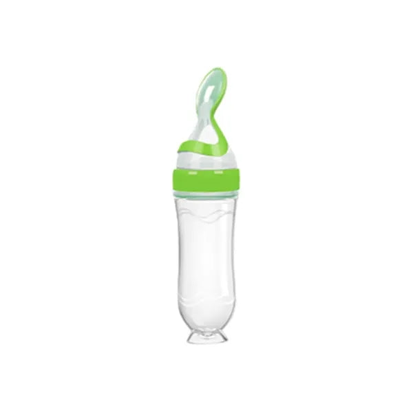 Silicone Baby Food Dispensing Spoon Feeder