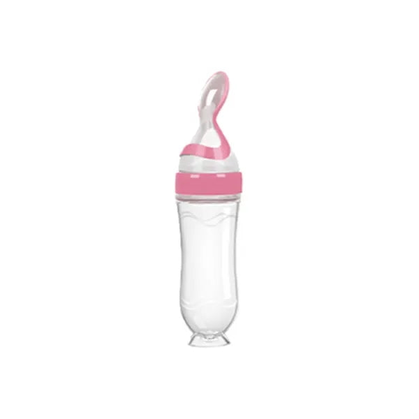 Silicone Baby Food Dispensing Spoon Feeder