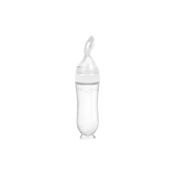 Silicone Baby Food Dispensing Spoon Feeder