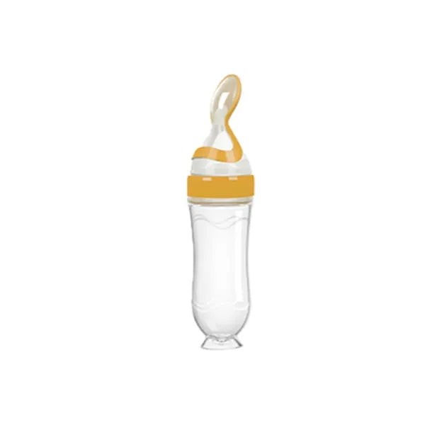 Silicone Baby Food Dispensing Spoon Feeder
