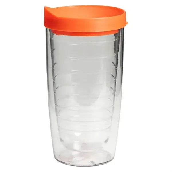 Insulated Plastic Tumblers with Lid and Straw