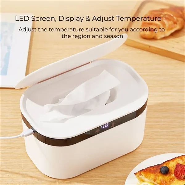Baby Wipe Warmer with LED Display Constant Heating