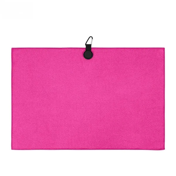 23.6*15.7" Magnetic Golf Towel Microfiber Waffle 18 Colors