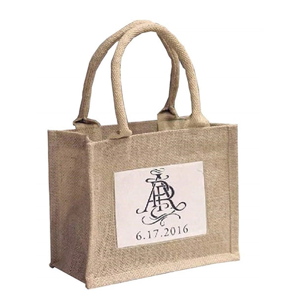 Rustic Wedding Favor Burlap Bags Jute Totes