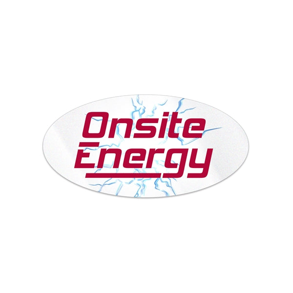 Oval Sticker (1"x2") Digital