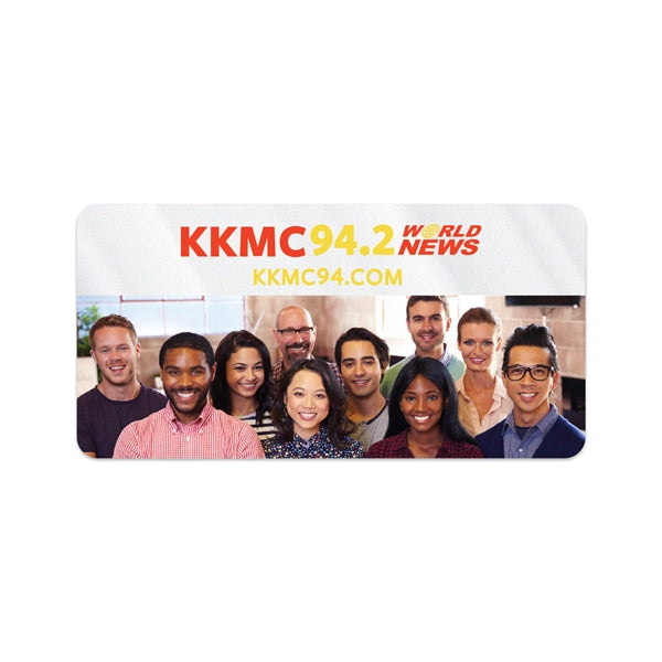 Rectangle Sticker w/ Round Corners (1 1/2"x3") Digital