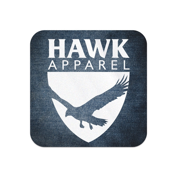 Square Sticker w/ Round Corners (1"x1") Digital