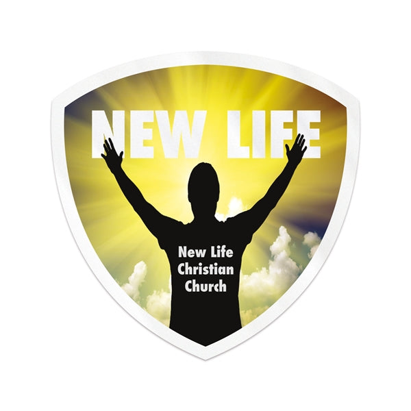 Shield Sticker (3"x3") Digital