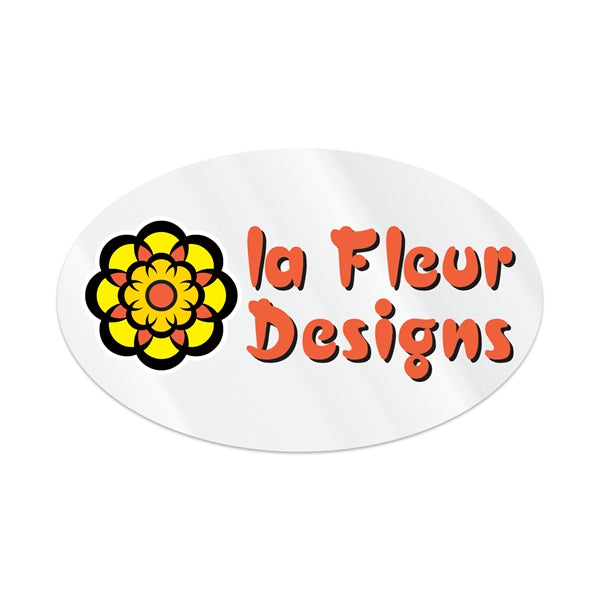 Oval Sticker (3"x5") Screen