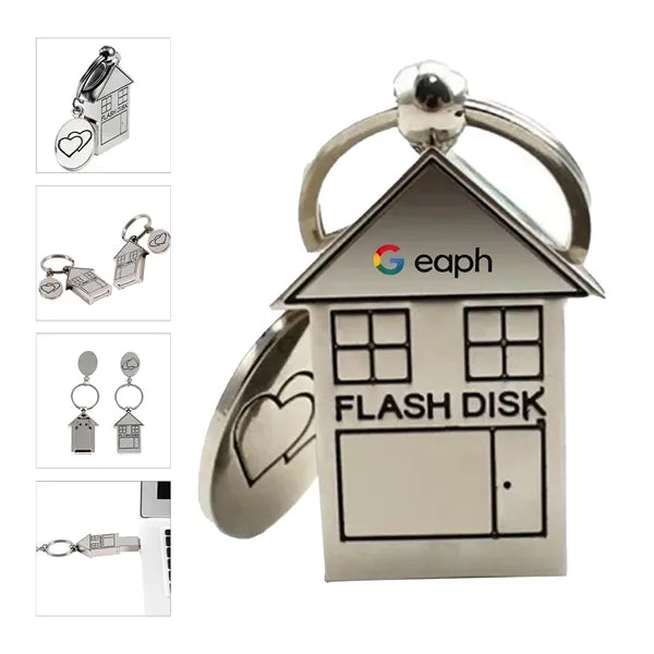 USB flash drive keychain