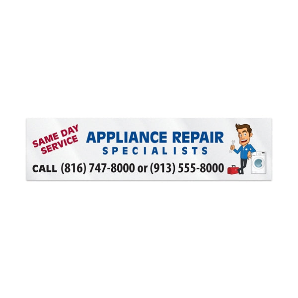 Rectangle Sticker w/ Square Corners (1"x4")Digital