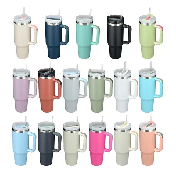 40 oz Stainless Steel Vacuum Insulated Tumbler With Lid