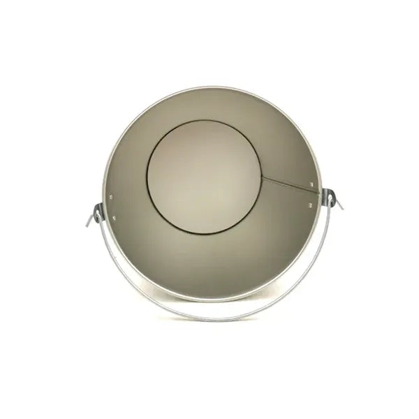 5L Galvanized Steel Ice Bucket with Handle for Beer & Drinks
