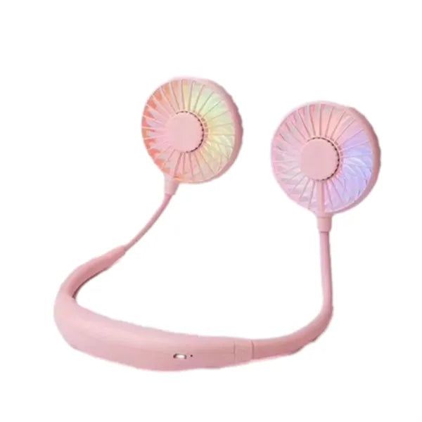 Hands-Free Dual Fan Neck Cooler for Branded Summer Events