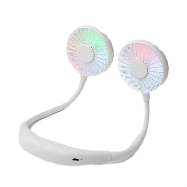Hands-Free Dual Fan Neck Cooler for Branded Summer Events