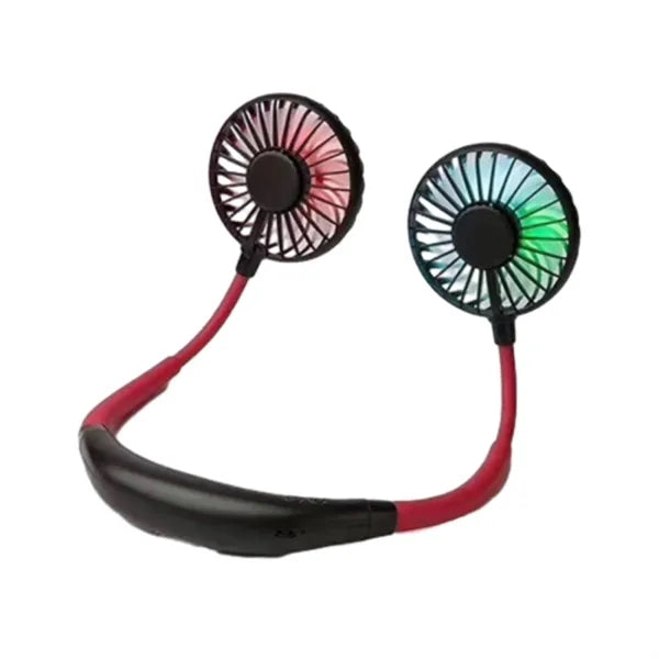 Hands-Free Dual Fan Neck Cooler for Branded Summer Events