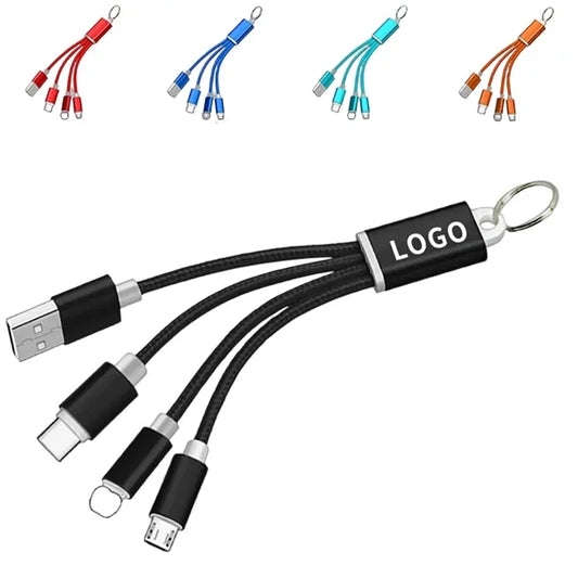 3-in-1 Anti-winding Retractable 100W Fast Charging Cable