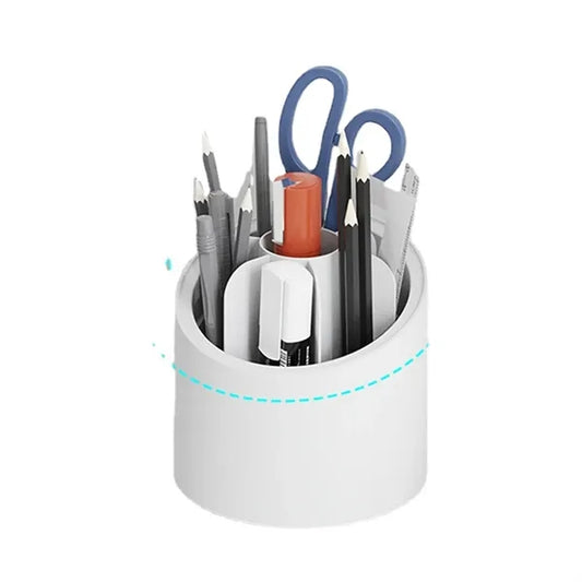 Rotating Plastic Spinning Desktop Desk Organizer