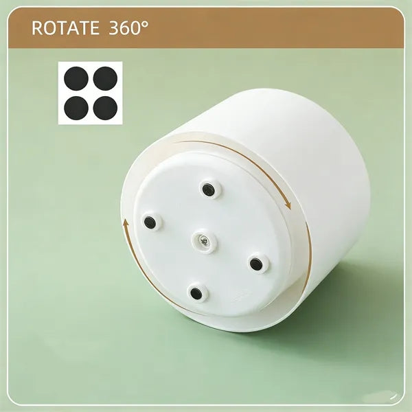 Rotating Plastic Spinning Desktop Desk Organizer