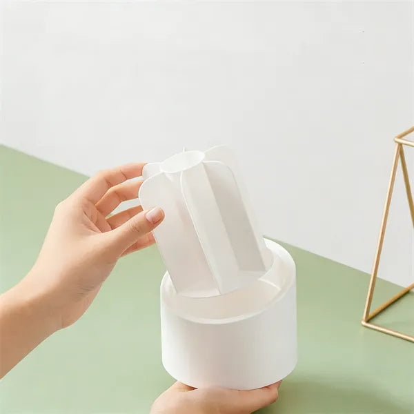 Rotating Plastic Spinning Desktop Desk Organizer