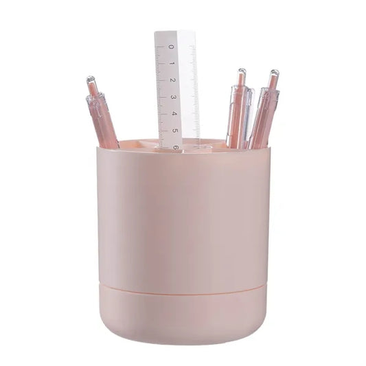 Creative 360 Degree Rotating Plastic Pen Holder