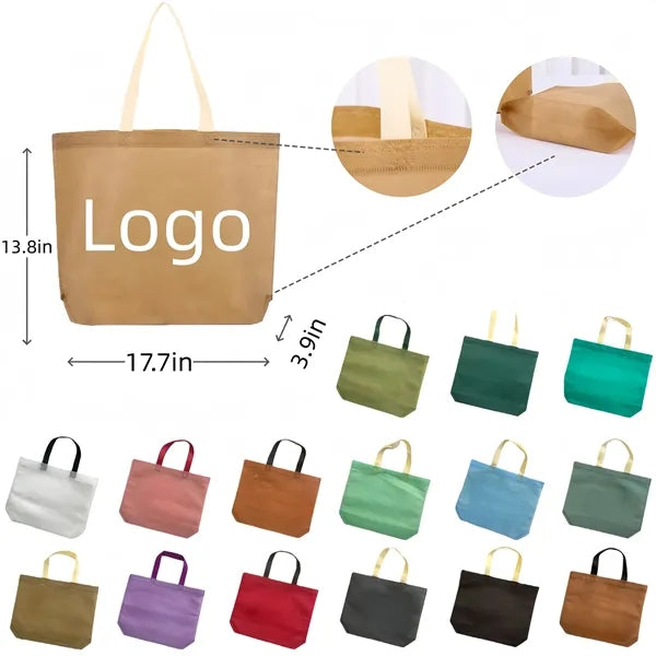 Large Non-Woven Shopping Bag 17.7 " x 13.8 " x 3.9 "