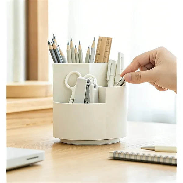 Creative 360 Degree Rotatable Makeup Brush Holder