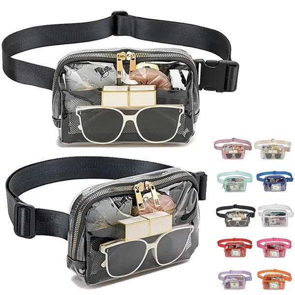 Stadium Approved Clear Fanny Pack Crossbody Bag Waist Bag
