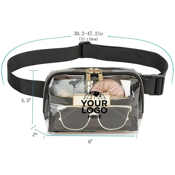 Stadium Approved Clear Fanny Pack Crossbody Bag Waist Bag