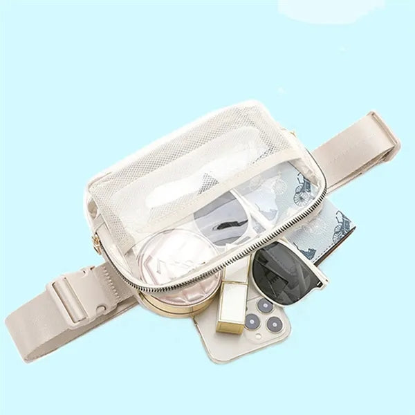 Stadium Approved Clear Fanny Pack Crossbody Bag Waist Bag