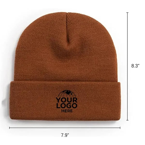 Winter Super Soft Acrylic Knit Beanie Ski Hat