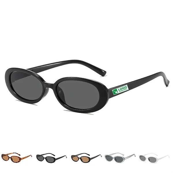 90s Retro Oval Sunglasses