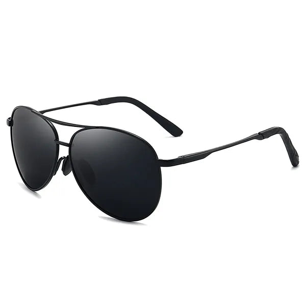 Polarized Metal Aviator Sunglasses