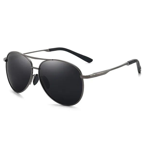 Polarized Metal Aviator Sunglasses