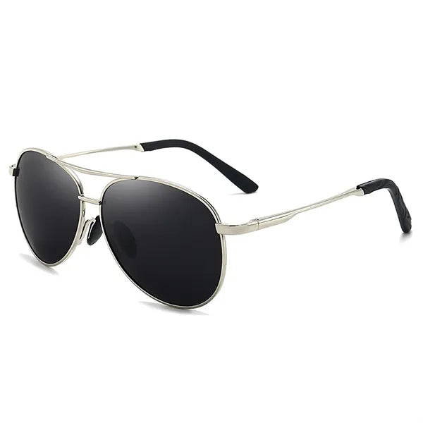 Polarized Metal Aviator Sunglasses